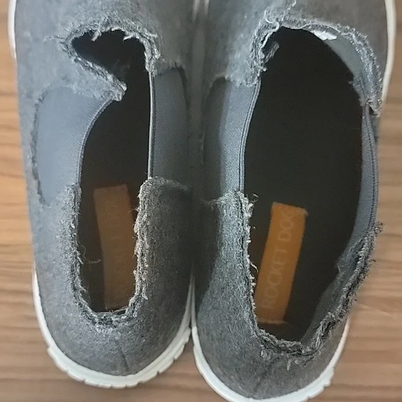 Rocket Dog Cabinjo in Charcoal 10M Women Cabin Joshua Fabric - Picture 12 of 16